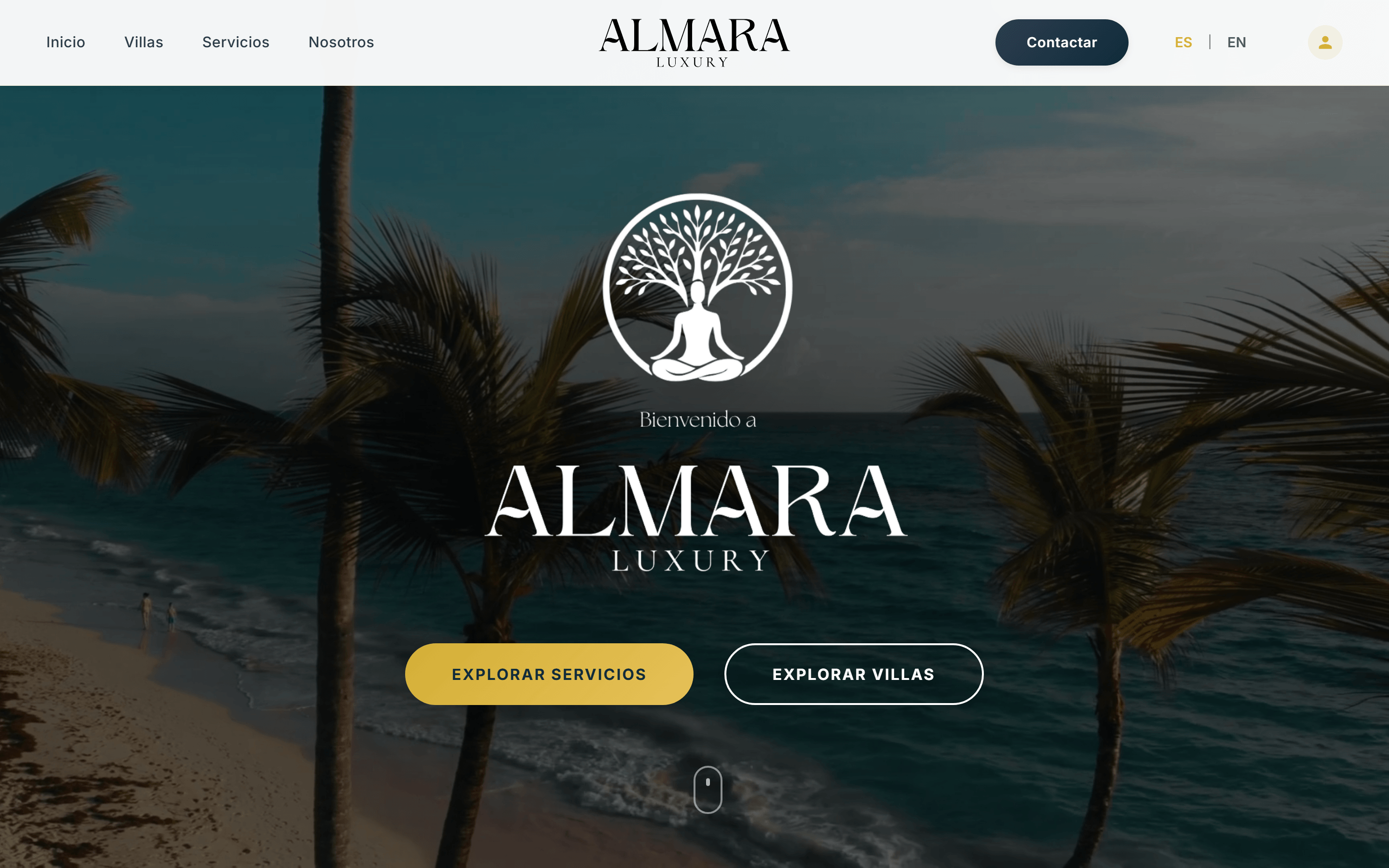 Página de inicio de Almara Luxury