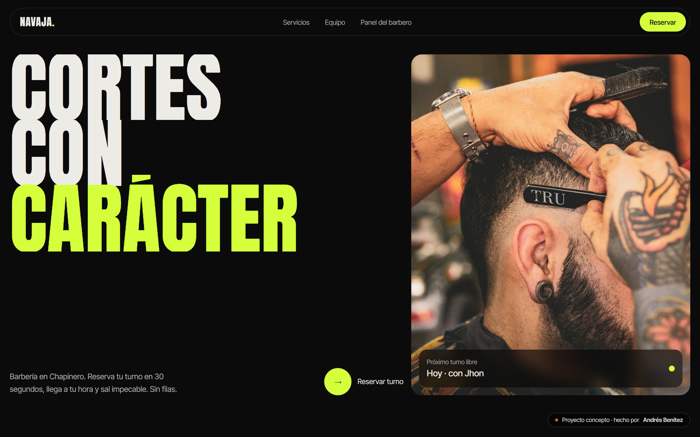 Navaja home page